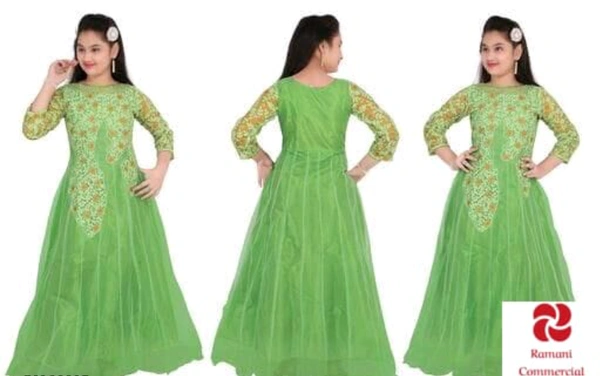 Stylish Girls Ethnic Gowns - 7 to 15 Years